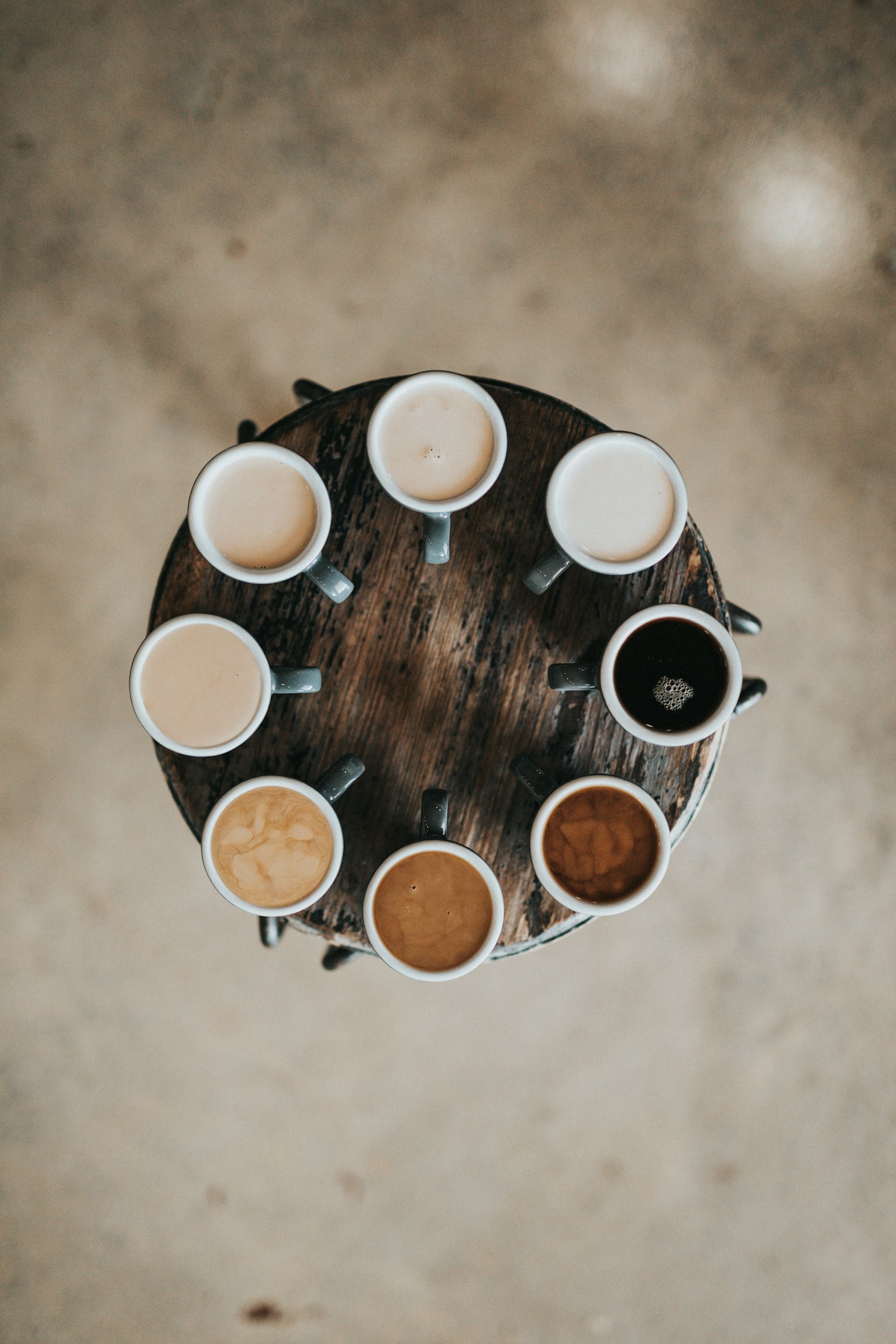 Flat white cup