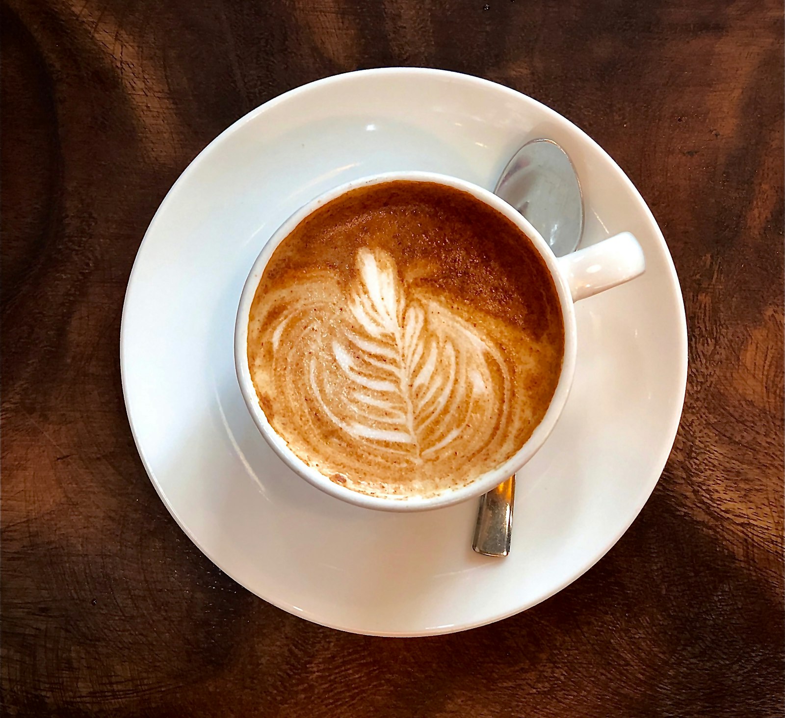 Lavender latte cup
